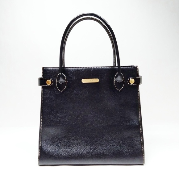 Burberry Handbags - Burberry Tote Black Leather